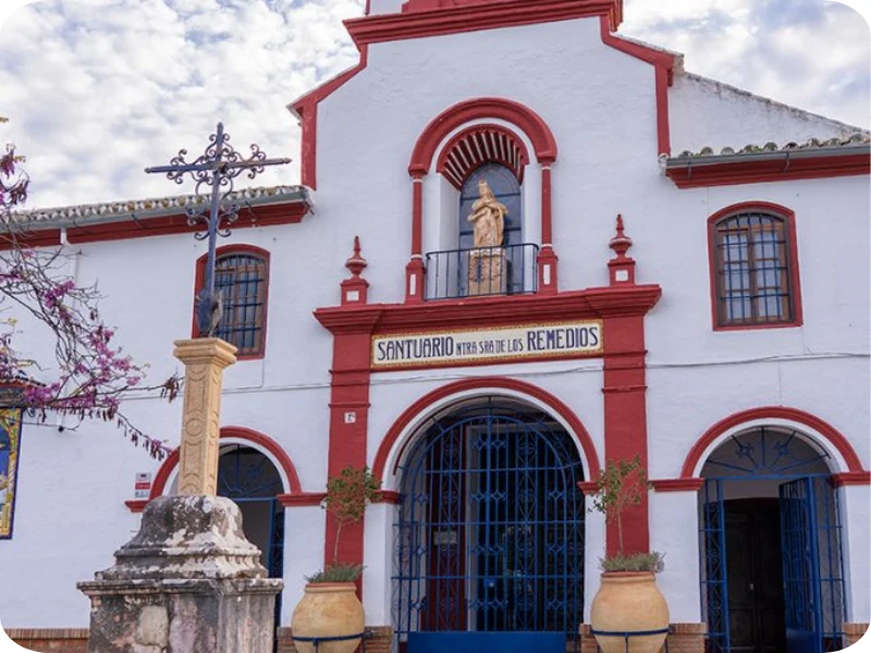 Facciata santuario de los remedios