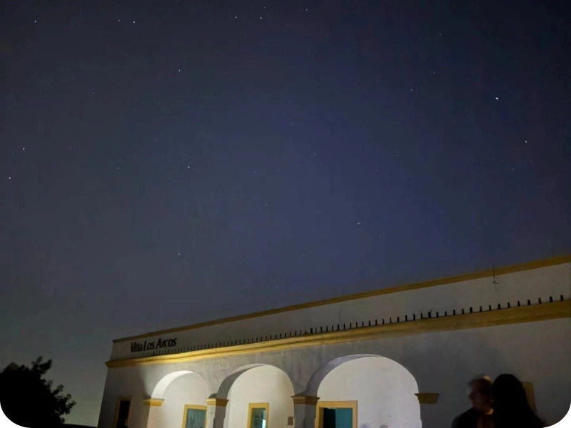 Osservazione delle stelle in una tenuta vinicola di Jerez